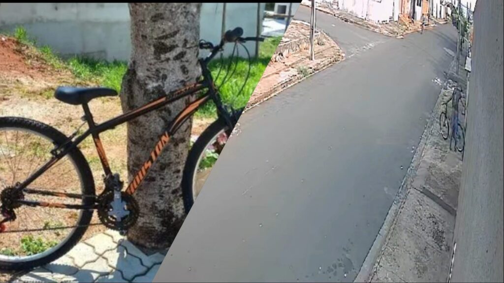 VÍDEO Ladrão invade residência e leva bicicleta no JD Vida Nova