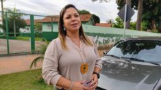 Delegada Maíra Pacheco Machado, lotada na Deam (Delegacia Especializada de Atendimento à Mulher) - FOTO: Vinícius Santos