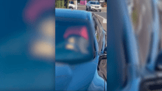 Polícia foi acionada, mas casal foi embora antes da chegada dos militares - Crédito: Reprodução/Repórter Top