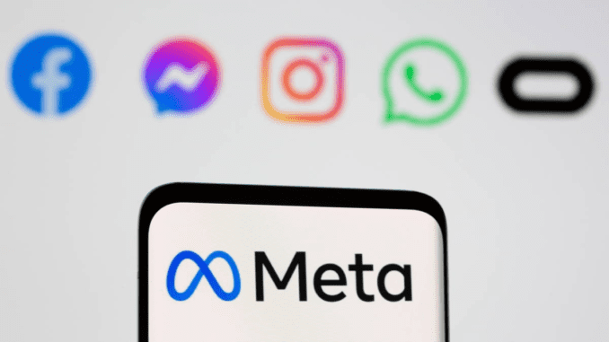 Logo da Meta e de outras marcas do grupo - Dado Ruvic/Reuters