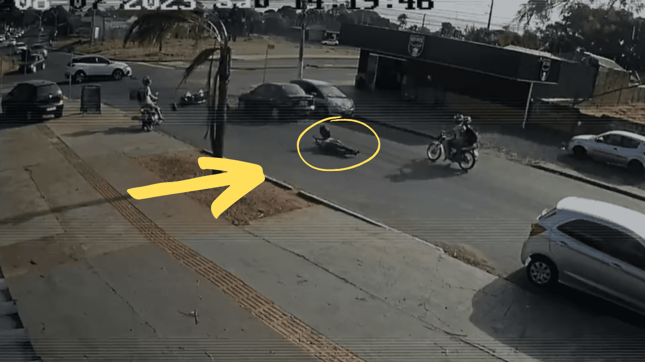 VÍdeo Mostra O Exato Momento Em Que Motociclista é Atingido No Nova Lima E Bate De Frente Em 5501