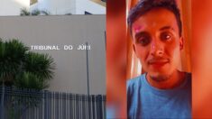 Wellington Maris Coxev, 23 anos, e prédio do Tribunal do Júri