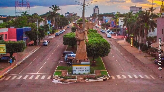 Cidade de São Gabriel do Oeste - Foto: Portal Rota Cerrado Pantanal (Silas Ismael)